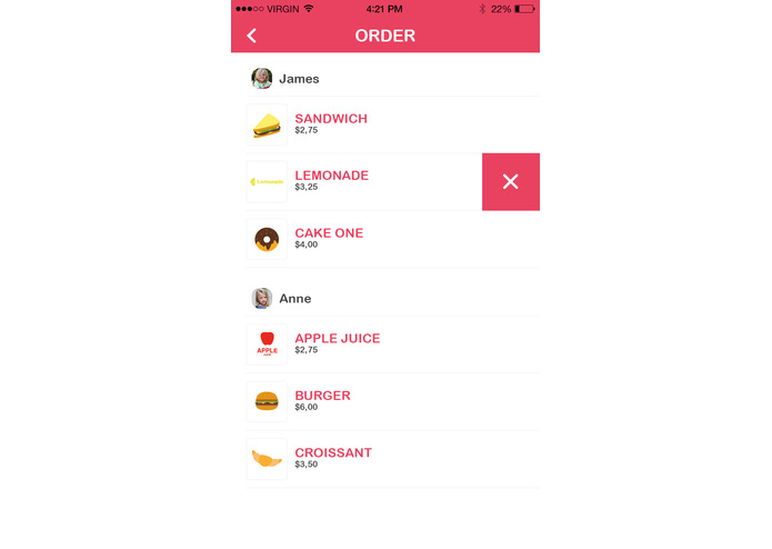 Lunchbox App – screenshot 3