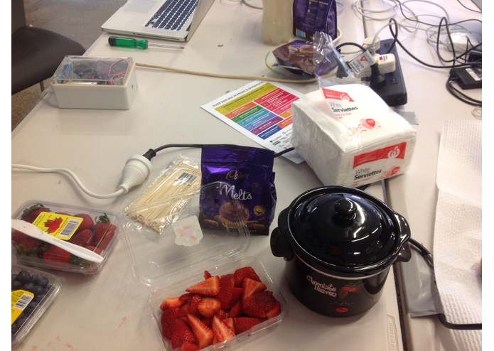 Internet Controlled Chocolate Fondue – screenshot 2