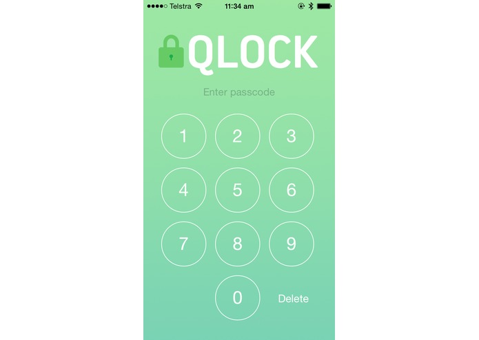 Qlock – screenshot 1