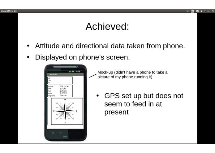 Hand Held Head-Up-Display – screenshot 2