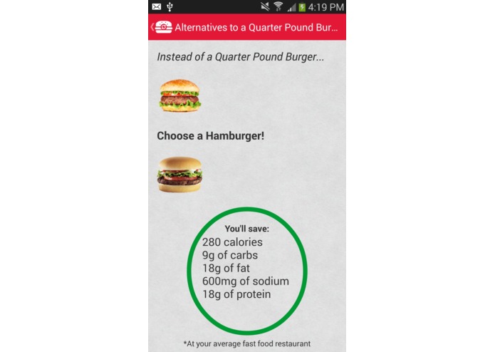 AlternaMeal – screenshot 2