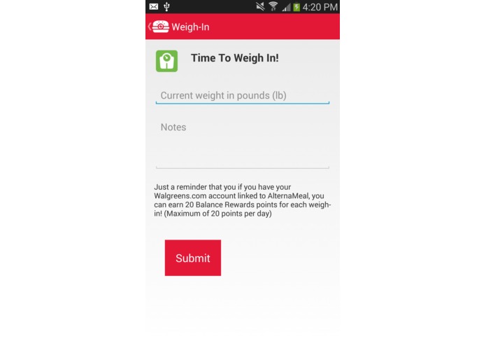 AlternaMeal – screenshot 3