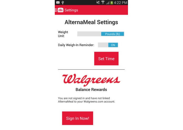 AlternaMeal – screenshot 6