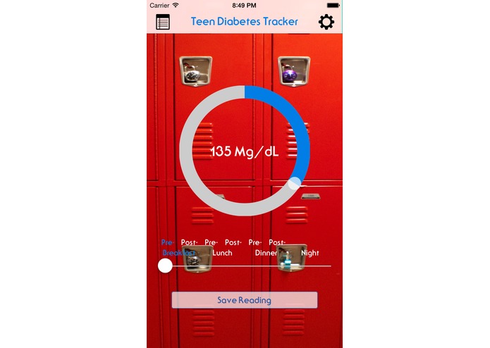 Teen Diabetes Tracker – screenshot 2