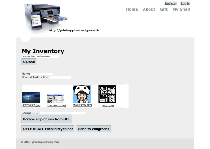 printmypicsatwalgreen.tk – screenshot 2