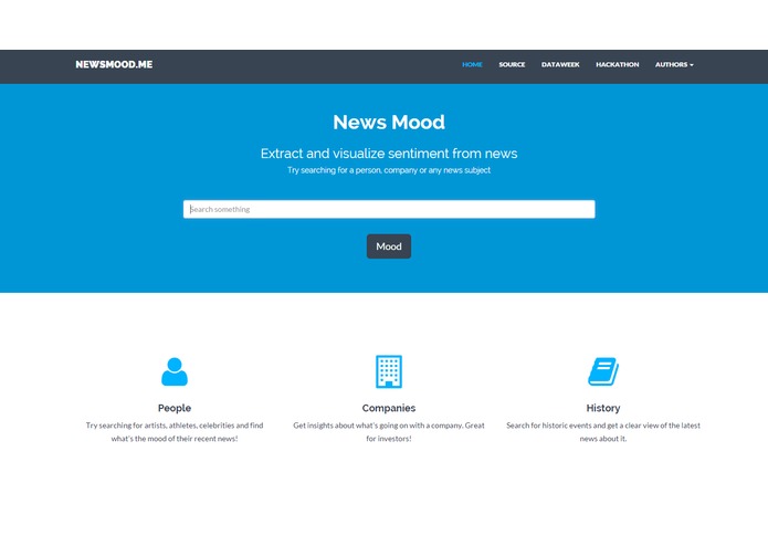 Newsmood – screenshot 1