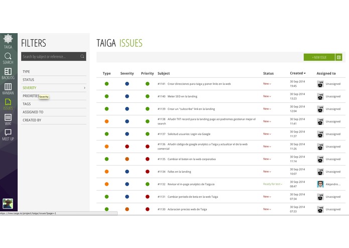 Taiga.io – screenshot 4