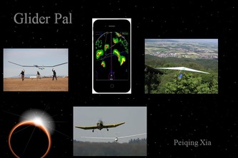 Iphone app helping a glider pilot fly better than an eagle