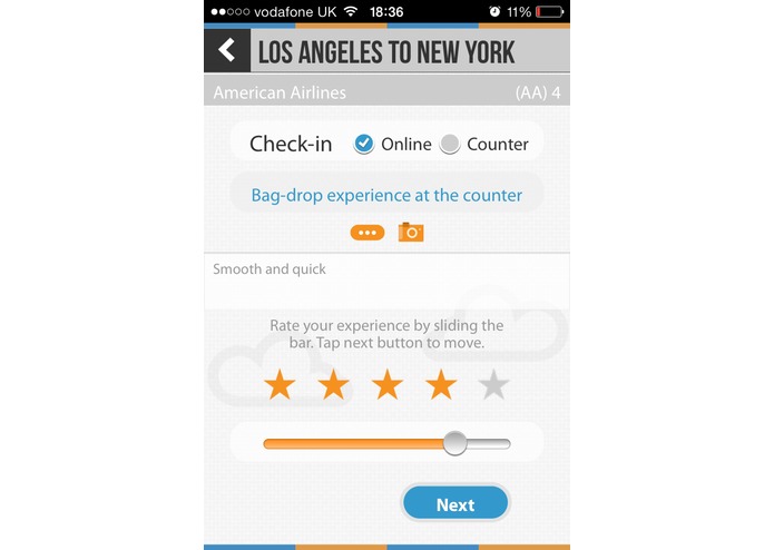 "FlyNRate" and is the TripAdvisor about airlines and airports and will bring back the joy of travelling back to millions of people. – screenshot 3