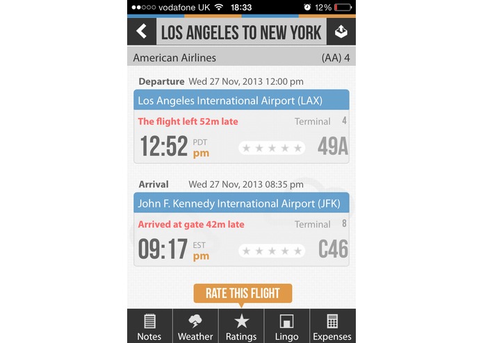 "FlyNRate" and is the TripAdvisor about airlines and airports and will bring back the joy of travelling back to millions of people. – screenshot 5