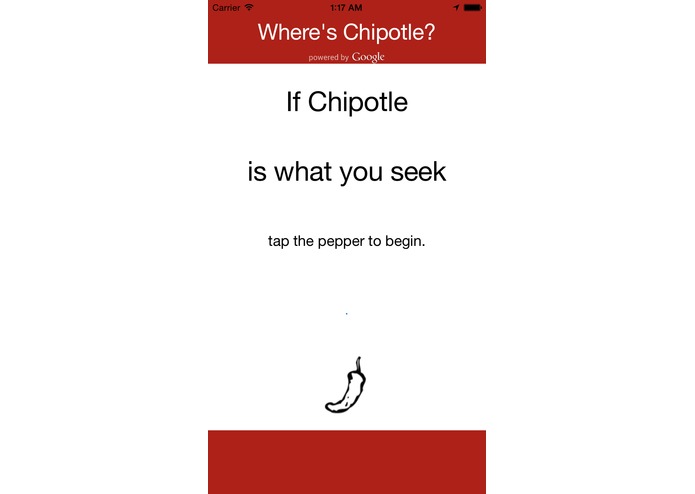 Where's Chipotle – screenshot 3
