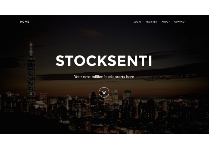 StockSenti – screenshot 1