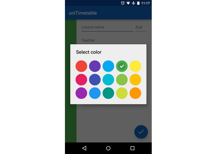 uniSchedule – screenshot 4
