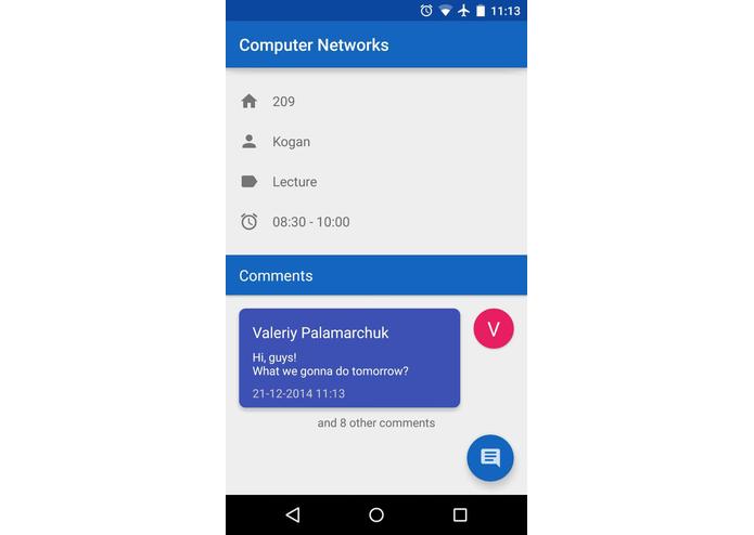 uniSchedule – screenshot 9