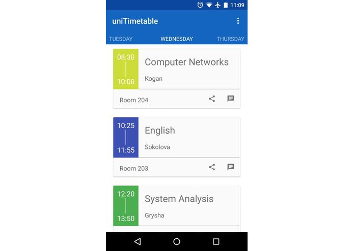 uniSchedule – screenshot 10