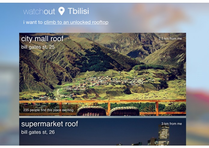 WatchOut – screenshot 2