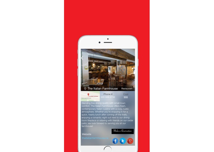 IOS Visit Bragg Creek App – screenshot 4