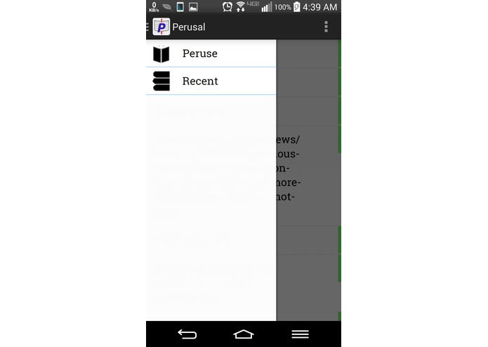 PeruseWithSpritz – screenshot 2
