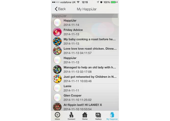 HappiJar - saving some of your happiness for a rainy day – screenshot 7