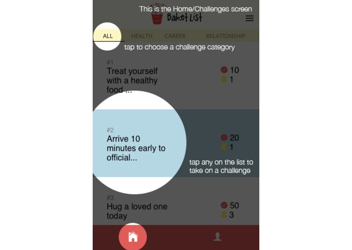 BaketList – screenshot 2