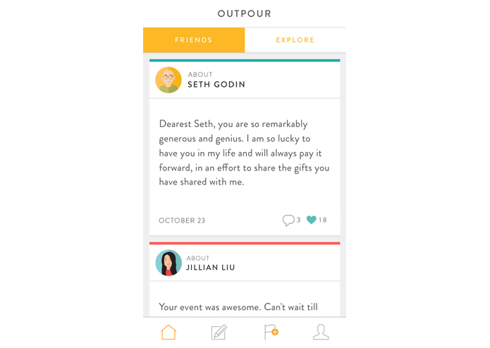 Outpour – Go Find the Beauty in People, and Tell Them – screenshot 2