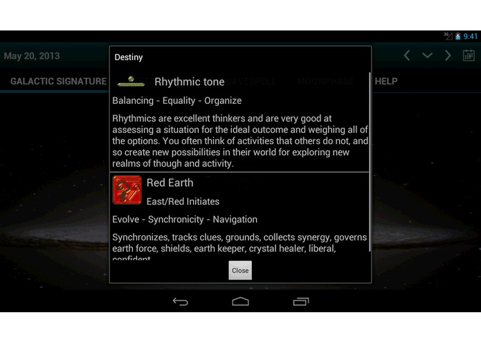 Dreamspell Calendar – screenshot 1