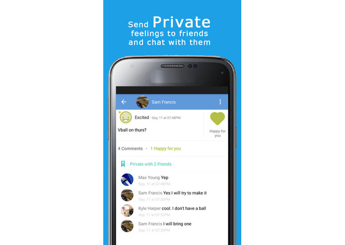 Feelic, Share what's in your heart! – screenshot 4