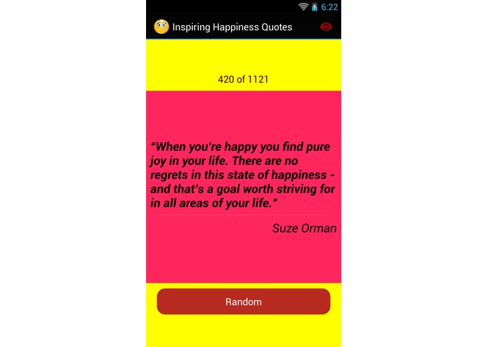 Inspiring Happiness Quotes – screenshot 2