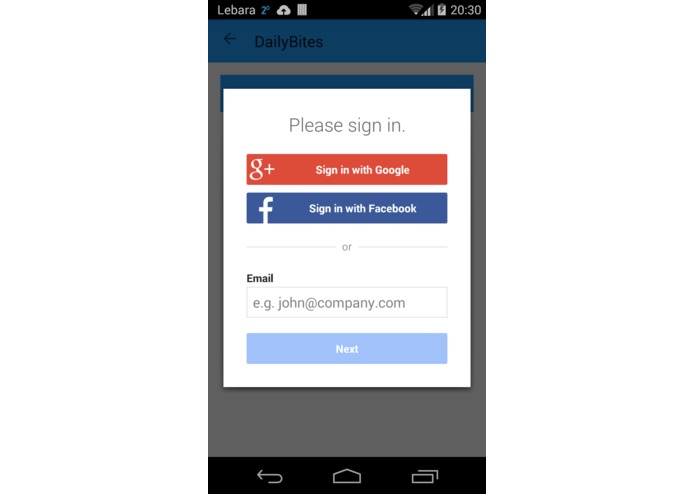 DailyBites – screenshot 6