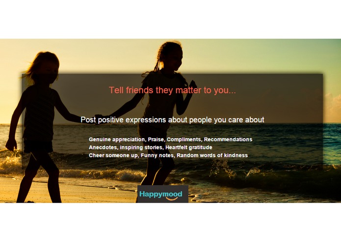 Happymood- Happy Notes to make others smile – screenshot 1