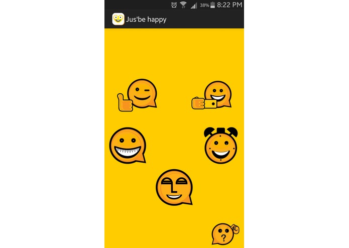 Jus'be Happy – screenshot 2