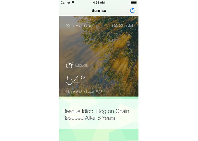 Sunrise – screenshot 3