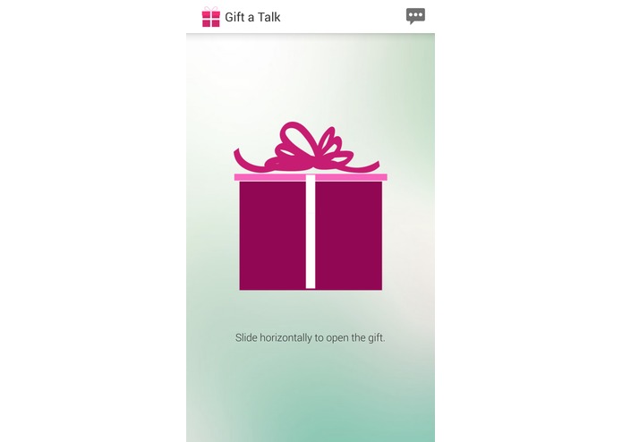 Gift a Talk – screenshot 2