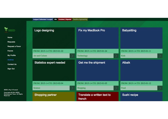 SEED – screenshot 3