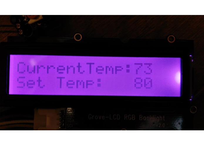 Accetera IoT Thermostat – screenshot 1