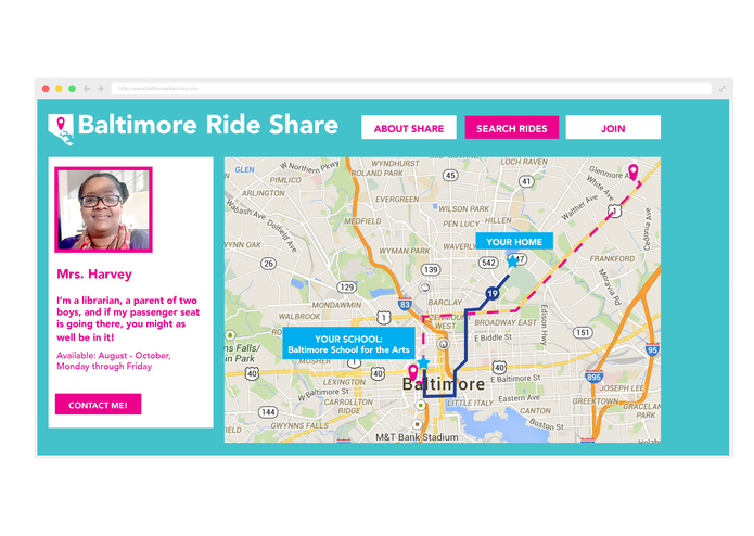 Citizen/Student Ride Share – screenshot 1