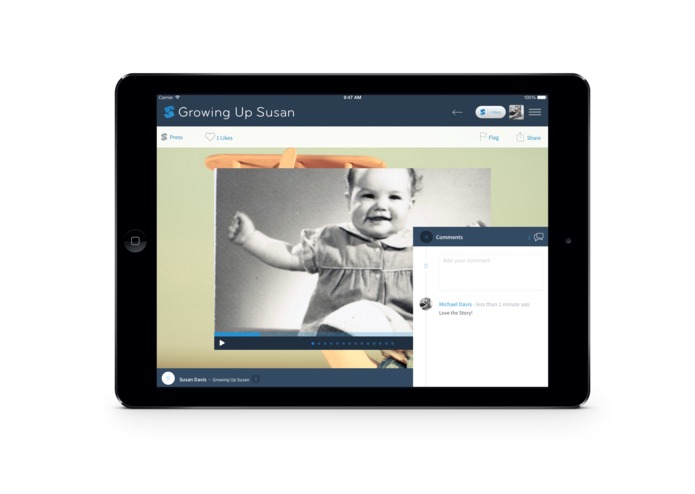 StoryPress completely Re-imagines Storytelling for Family History – screenshot 3