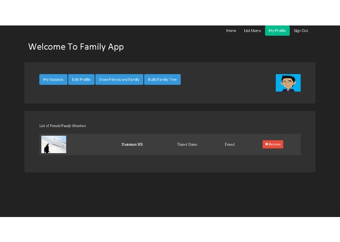 The Family App – screenshot 2