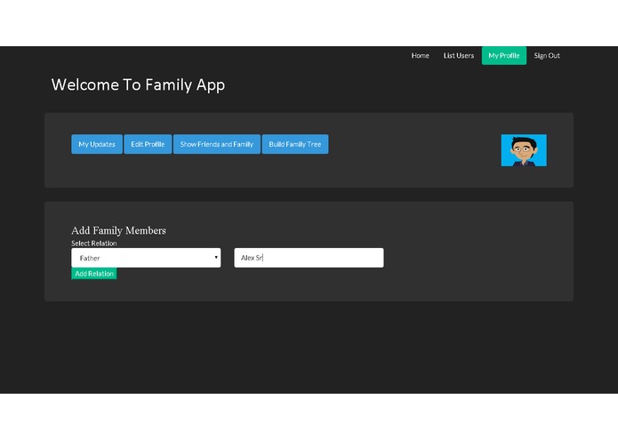 The Family App – screenshot 3