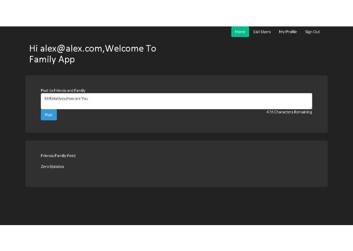 The Family App – screenshot 4