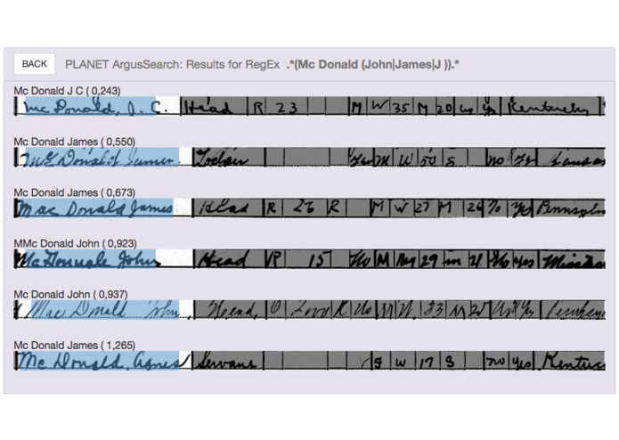 ArgusSearch – screenshot 2