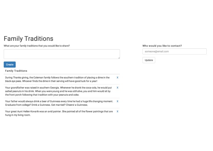 KeepTraditions – screenshot 2
