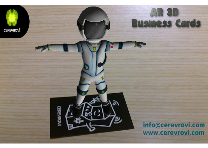 AR 3D Business Cards – screenshot 1