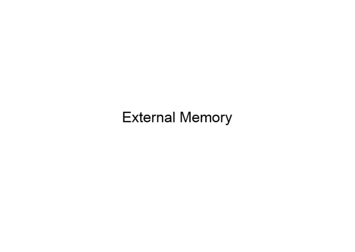 External Memory – screenshot 1