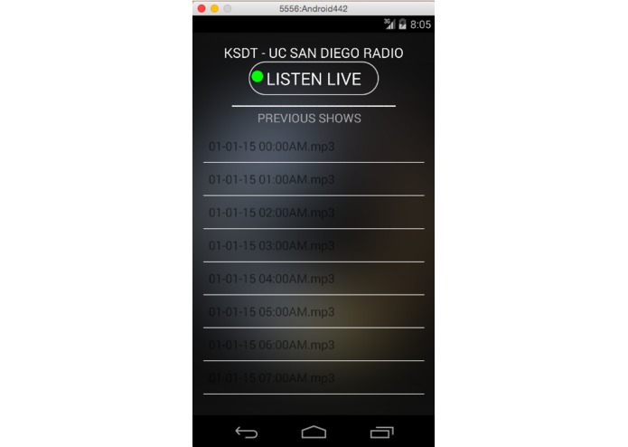 KSDT Radio for UC San Diego Students – screenshot 6