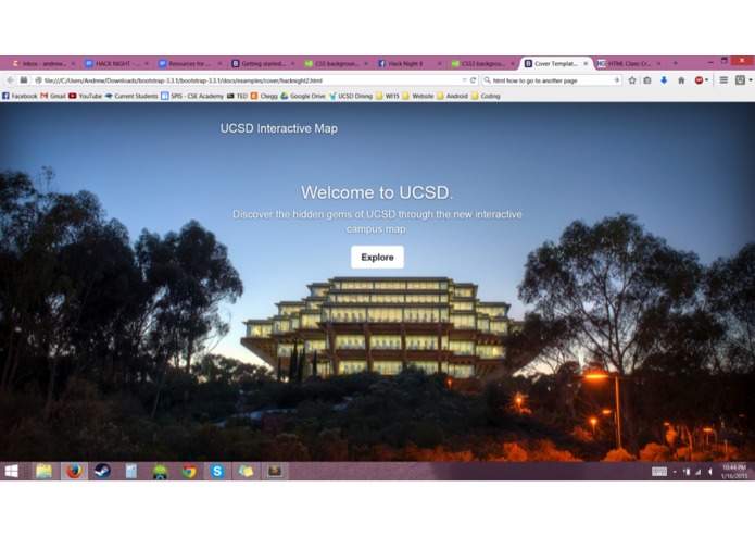 UCSD Virtual Tour – screenshot 1