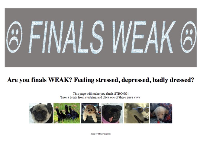 finalsweak – screenshot 1