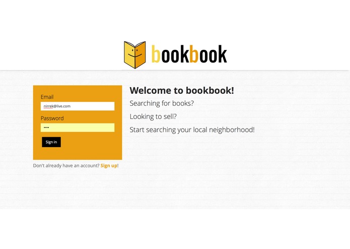 bookbook – screenshot 2