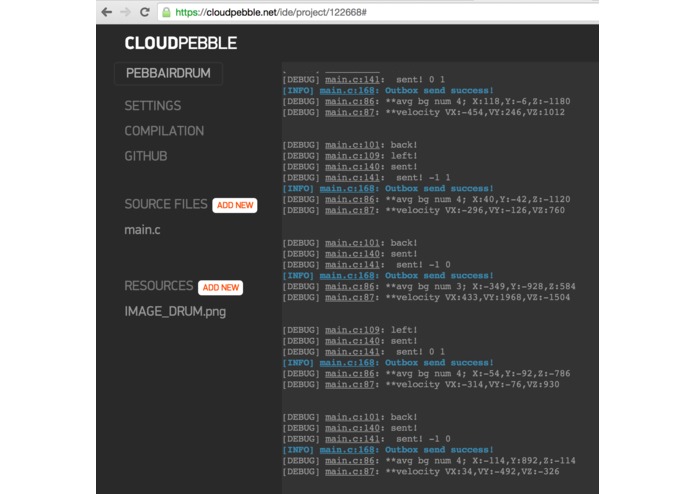 Pebble AirDrum – screenshot 5