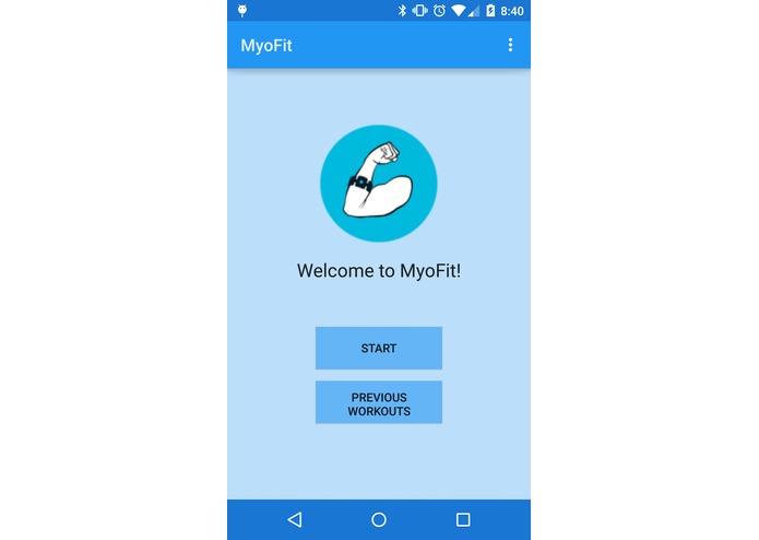 MyoFit – screenshot 1